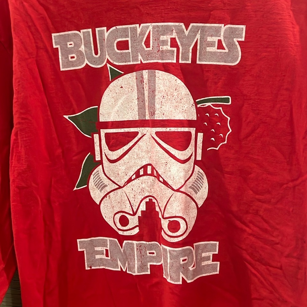 Ohio Buckeyes Stormtrooper Empire Long Sleeve T- Shirt